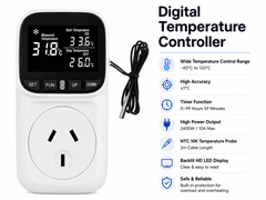 Smart Thermostat Plug with Timer Digital Temperature Controller
