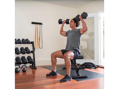 15kg Rubber Hex Dumbbell
