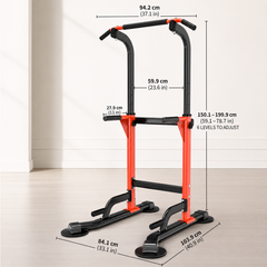 Adjustable Chin Up Pull Up Chin Up Station Workout