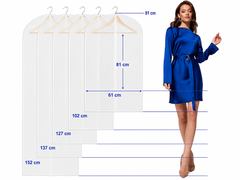 10PCS Clear Garment Bags
