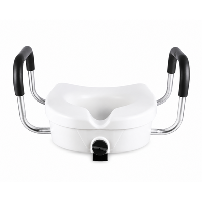 Raised Toilet Seat with Arms