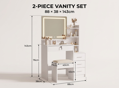 Dressing Table With Mirror