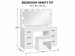 Dressing Table With Mirror