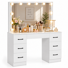 Dressing Table With Mirror