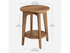 VASAGLE End Table