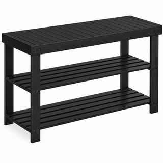 Bamboo Shoe Storage Bench