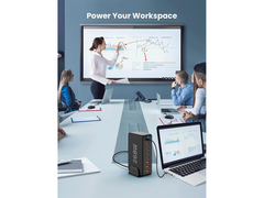 8 Port 260W USB C Charging Station GaN Fast Charging Hub
