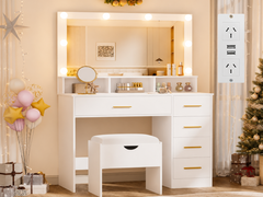 Dressing Table with Stool