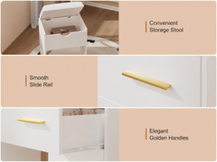 Dressing Table with Stool