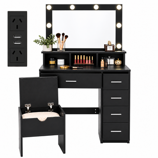 Dressing Table with Stool