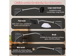 Handheld 2500W Steam Cleaner High Temperature Pressurized