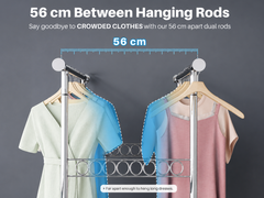 Heavy Duty Extendable Clothes Rack