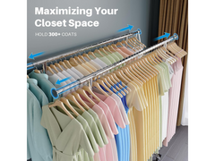 Heavy Duty Extendable Clothes Rack