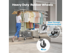 Heavy Duty Extendable Clothes Rack