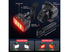 Rechargeable Bicycle Lights