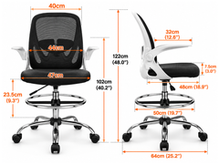 Ergonomic Drafting Chair