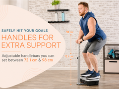 Vibration Plate with Handlebar