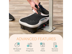 Vibration Plate with Handlebar