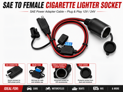 Female Cigarette Lighter Socket