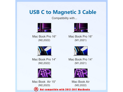 USB C to MagSafe 3 Charging Cable Replacement