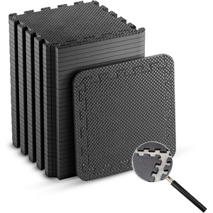 24 Pack EVA Foam Gym Interlocking Floor Puzzle Mats