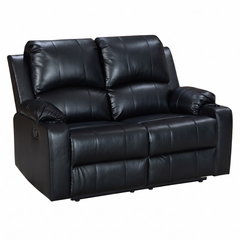 Recliner Sofa Motion Loveseat 2 Seater Leather