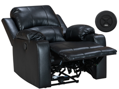 Electric Reclining Armchair with USB USB C Charging Ports