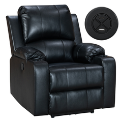 Electric Reclining Armchair with USB USB C Charging Ports