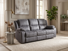 Manual 3 Seater Recliner Sofa