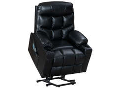 Recliner Chair with Massage Heat Electric Power Lift