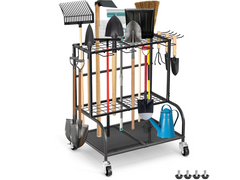 Garden Tool Organizer with Wheels