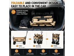Folding Wagon Cart Garden Cart