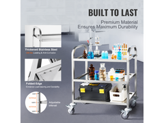 Stainless Steel Trolley Kitchen Storage Trolley