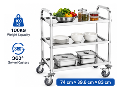Stainless Steel Trolley Kitchen Storage Trolley