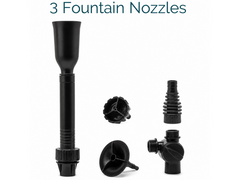 Pond Pump Filter with Fountain