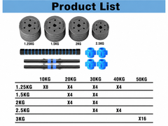 Adjustable Dumbbell Set 20Kg
