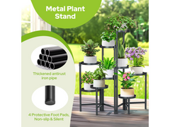 9 Tier Metal Plant Stand