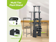 9 Tier Metal Plant Stand