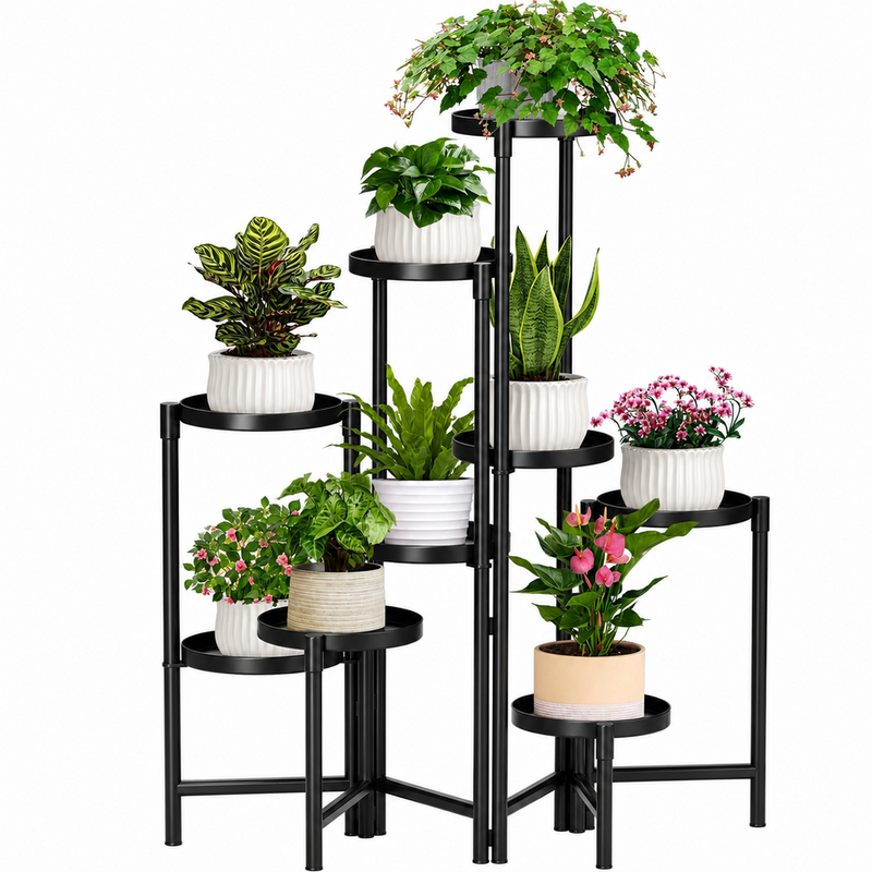 9 Tier Metal Plant Stand