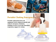 First Aid Kit Minor Choking Emergency Pump Breath Choking Rescues Device Home