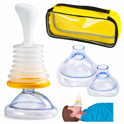 First Aid Kit Minor Choking Emergency Pump Breath Choking Rescues Device Home