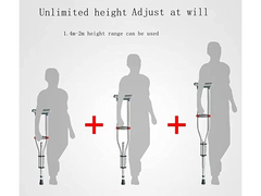 Foldable Underarm Crutches