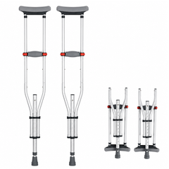Foldable Underarm Crutches