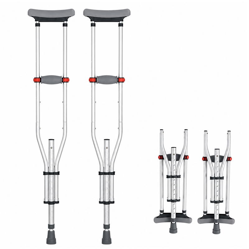 Foldable Underarm Crutches