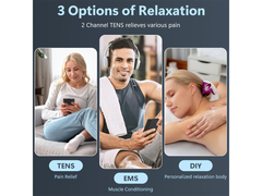 Tens Machine Tens Ems Massager Muscle Stimulation