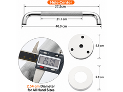 Stainless Steel Safety Grab Bar for Toilet Bathroom