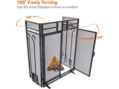 Door Fireplace Fence Safety Gate