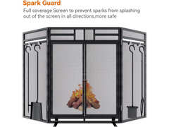 Door Fireplace Fence Safety Gate