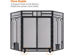Door Fireplace Fence Safety Gate