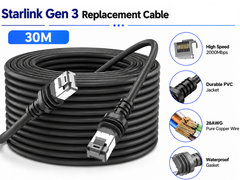 Starlink Gen 3 Replacement Cable 30M